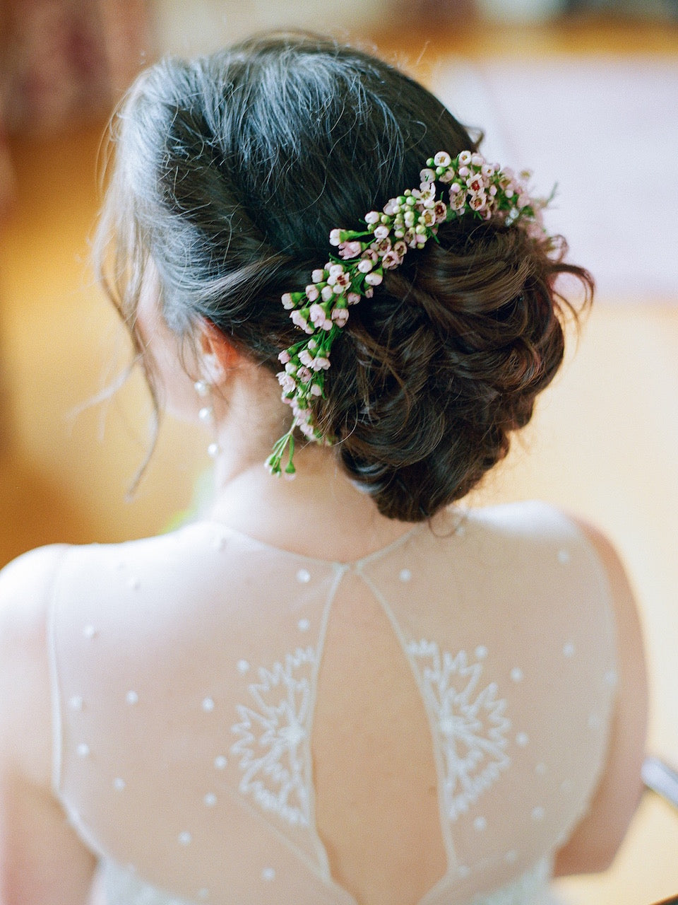 half floral crown