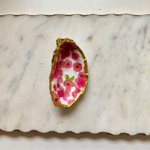 Cherry Blossom Oyster Shell Jewelry Dish