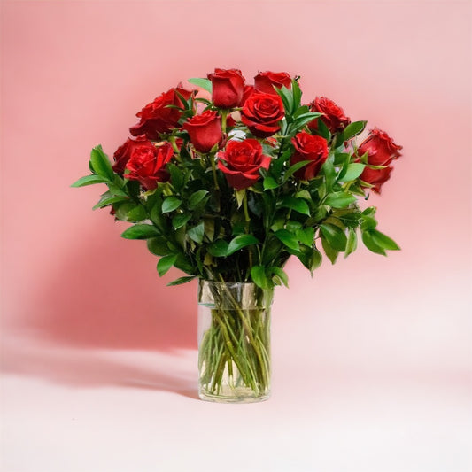2 Dozen Red Roses