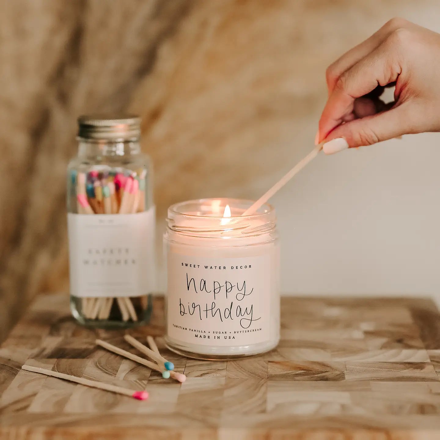 Happy birthday candles