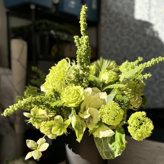 Mar 17 - Shades of Shamrock Flower Arranging Class