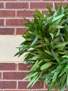 Bay Leaf Holiday Wreath