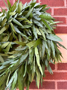 Bay Leaf Holiday Wreath