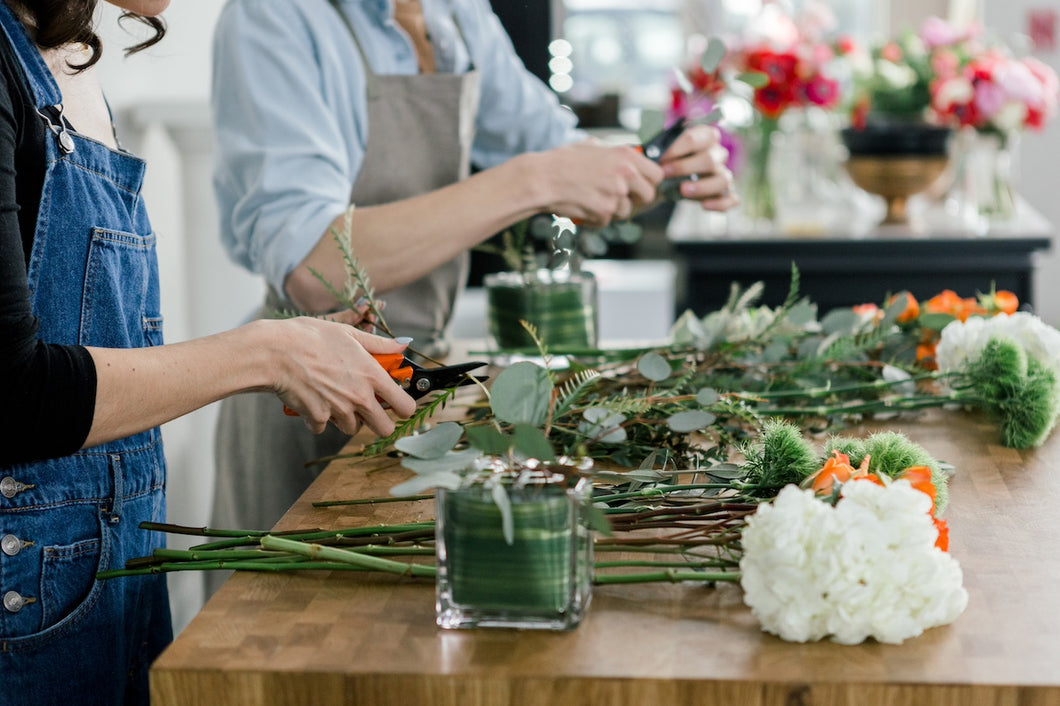 Floral Arranging Workshop Alexandria VA