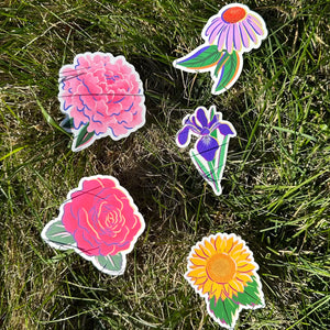 Flower Sticker