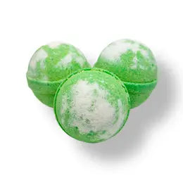 Green tea bath bomb