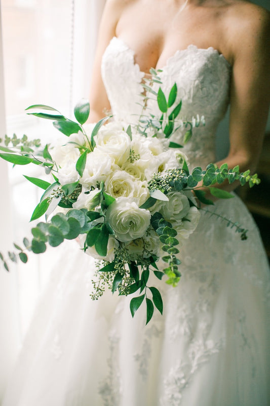 Rustic bridal bouquet