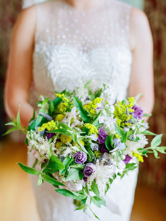 Wildflower elopement bouquet
