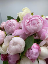 Load image into Gallery viewer, Lush design of 100 peonies
