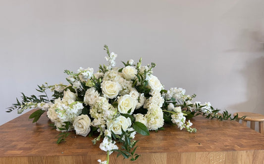 Casket spray for funeral service