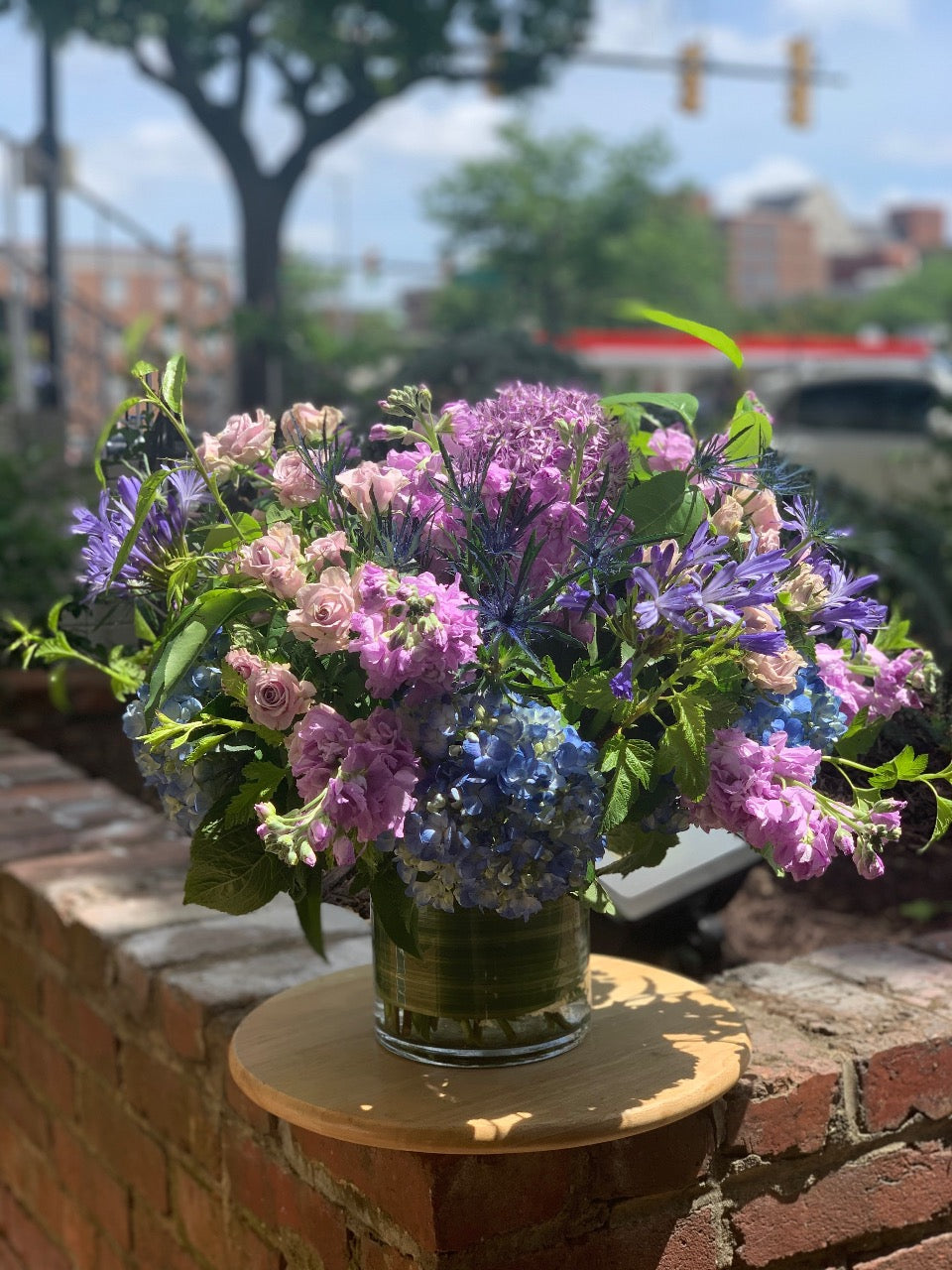 large bespoke arrangement